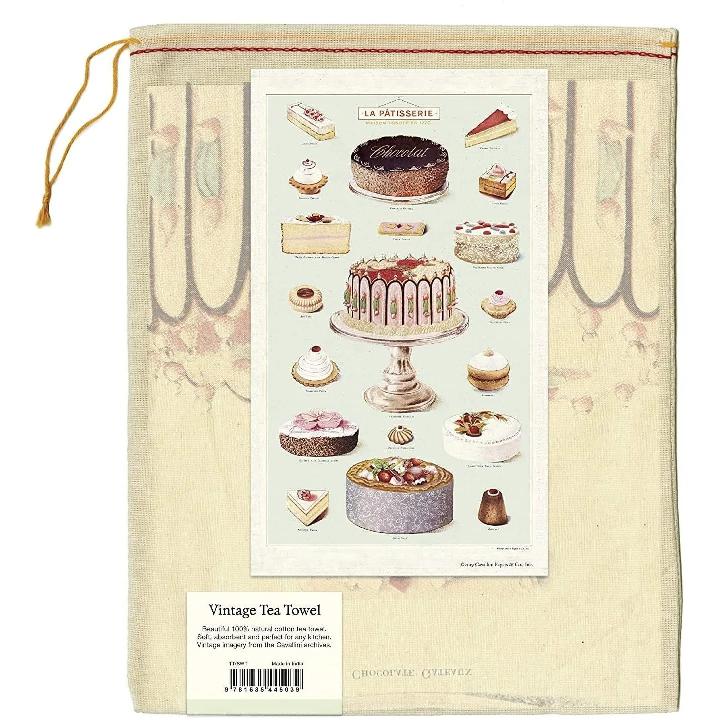 La Patisserie Tea Towel