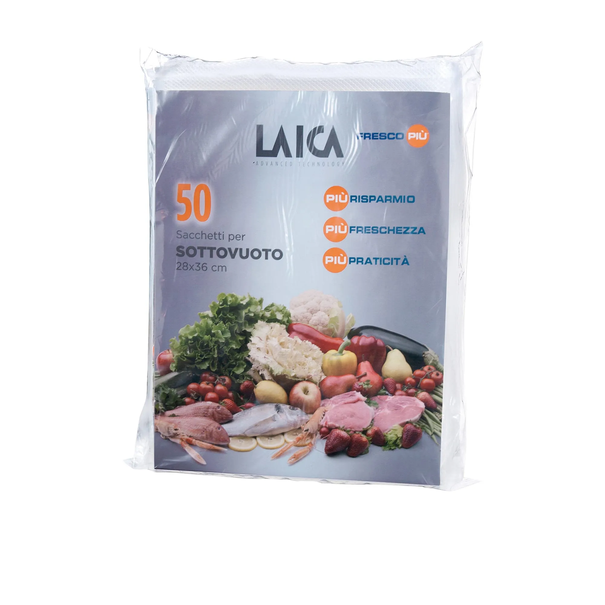 Laica Vacuum Bags 28 x 36cm Pack of 50