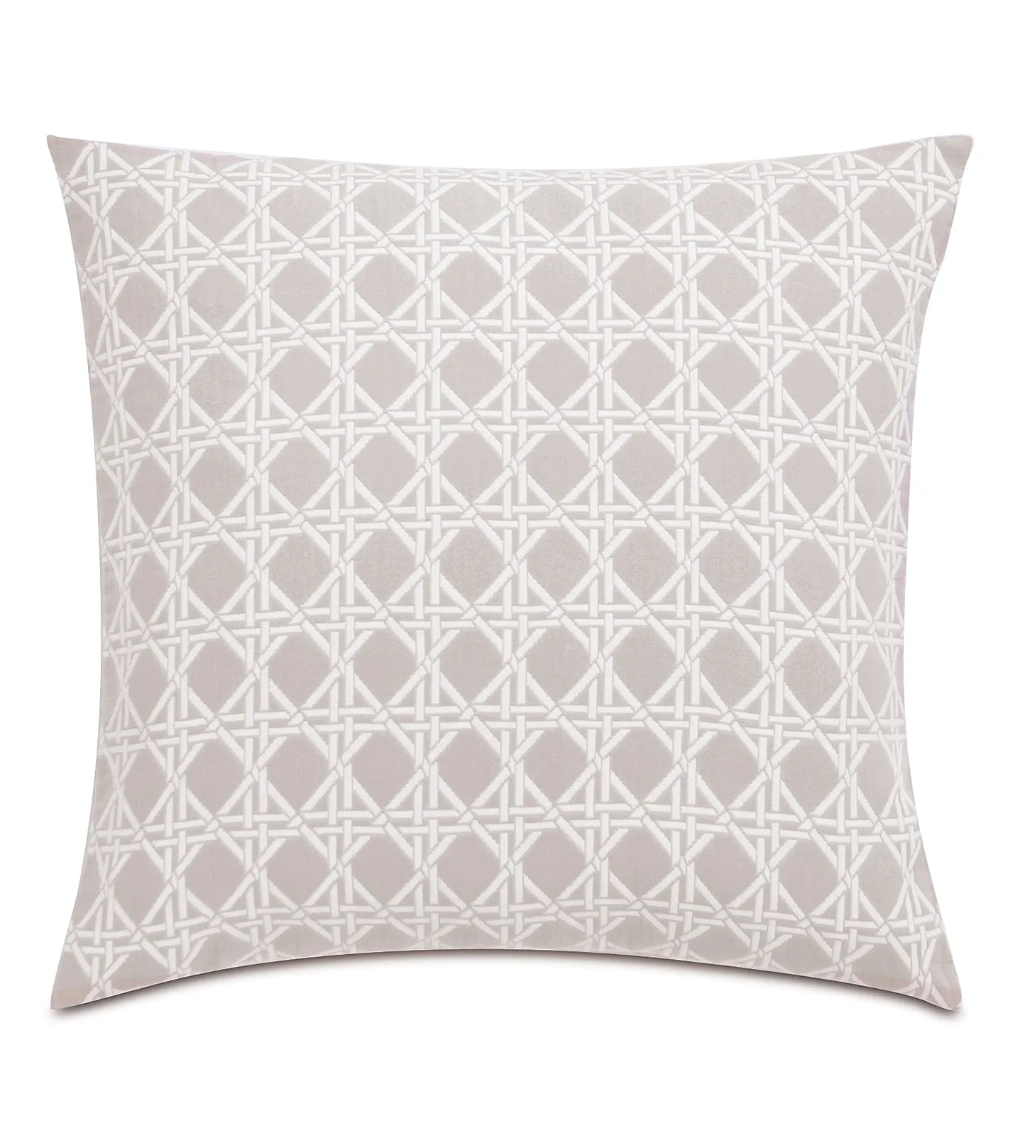 Larkin Salt Geometric Euro Sham 27x27