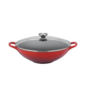 Le Creuset 5 QT (4.5L) Wok with Glass Lid