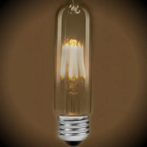 LED T10 Clear Filament Vintage Bulb - 4 Watt - Edison Style 2700K