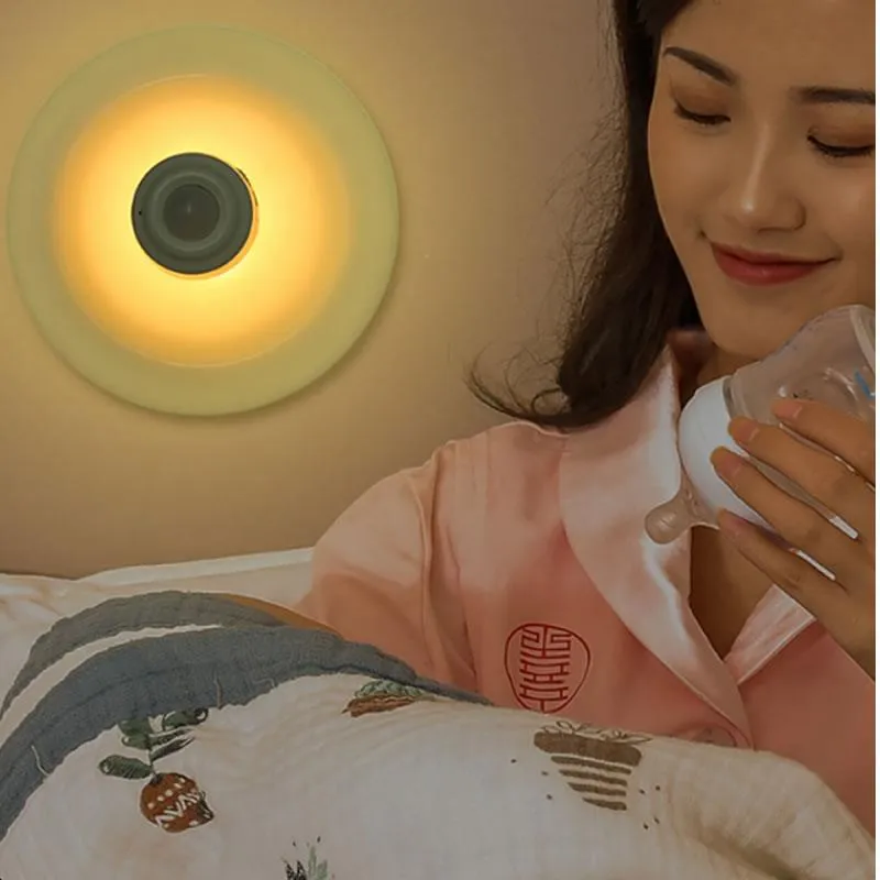 Led Wireless Sensor Suction Night Light Pd-5 White