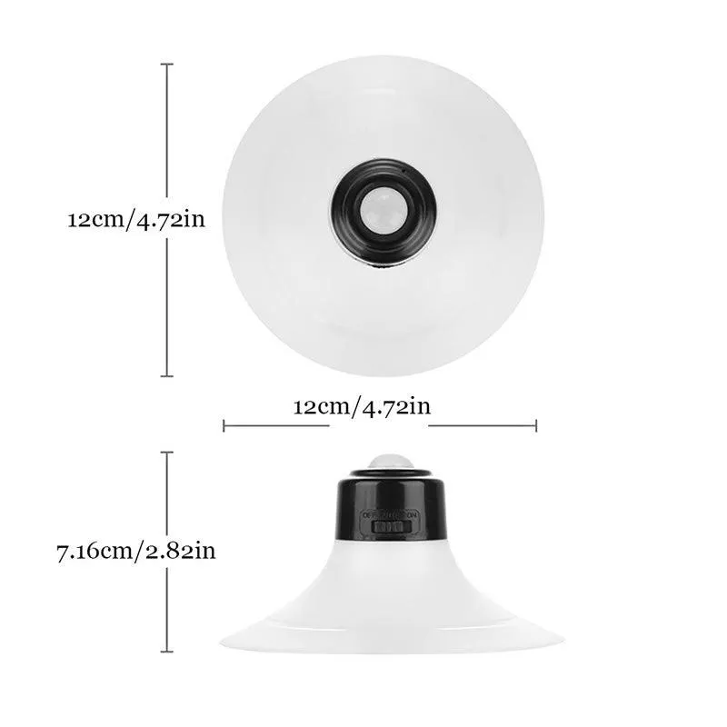 Led Wireless Sensor Suction Night Light Pd-5 White