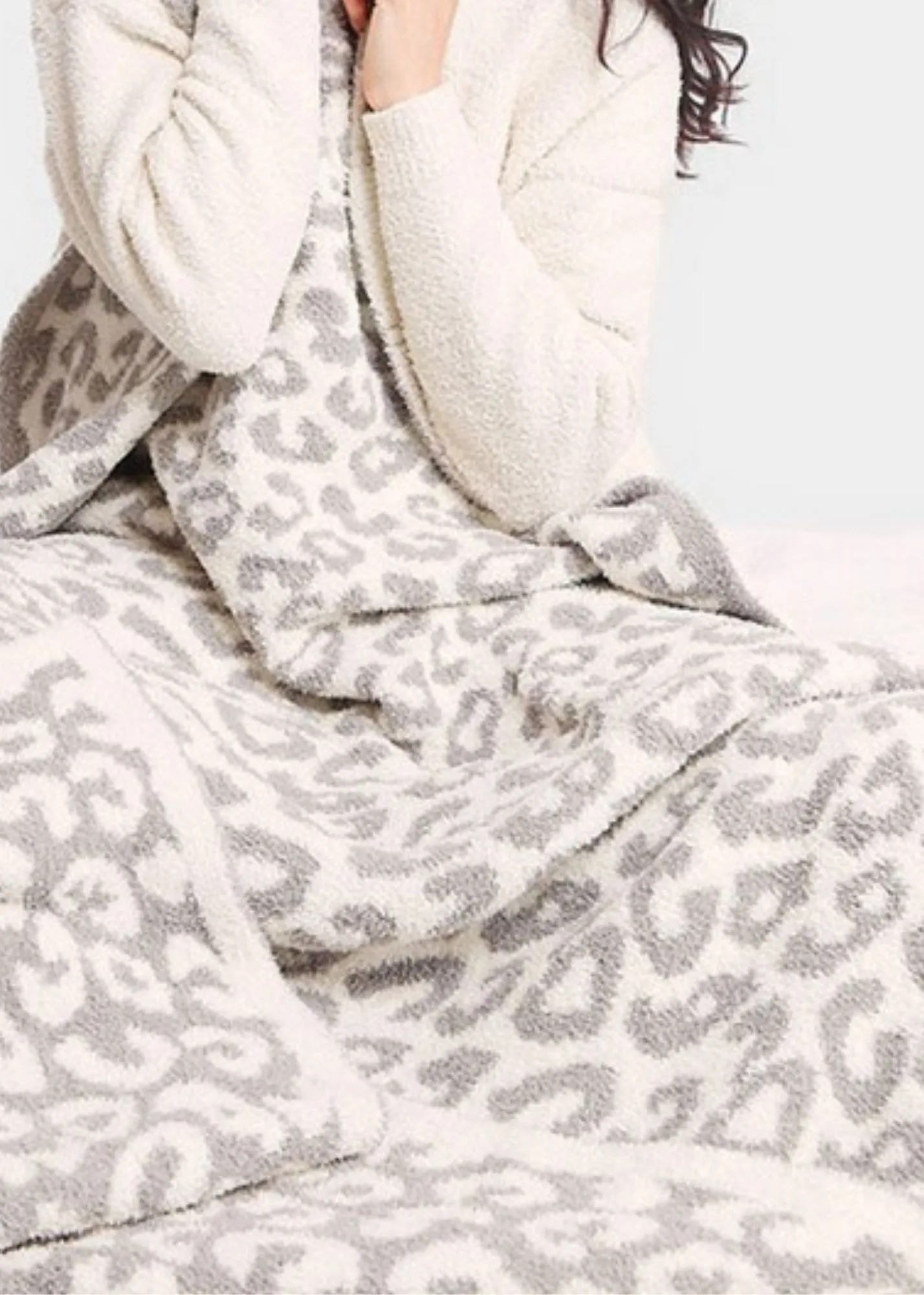 Leopard Print Soft Throw Blanket