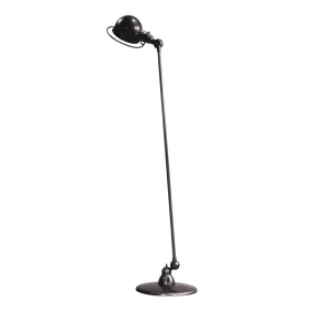 Loft Single Arm Floor Light In Black