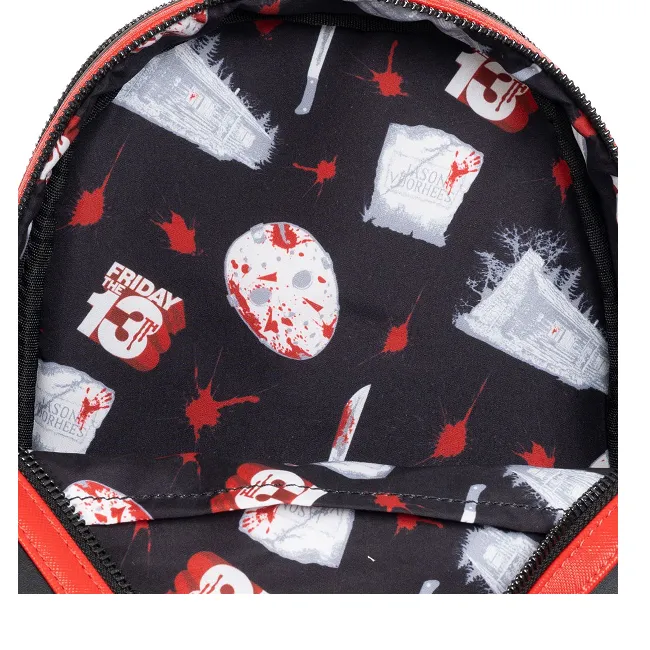 Loungefly Friday the 13th Jason Lenticular Mini-Backpack [EE Exclusive]