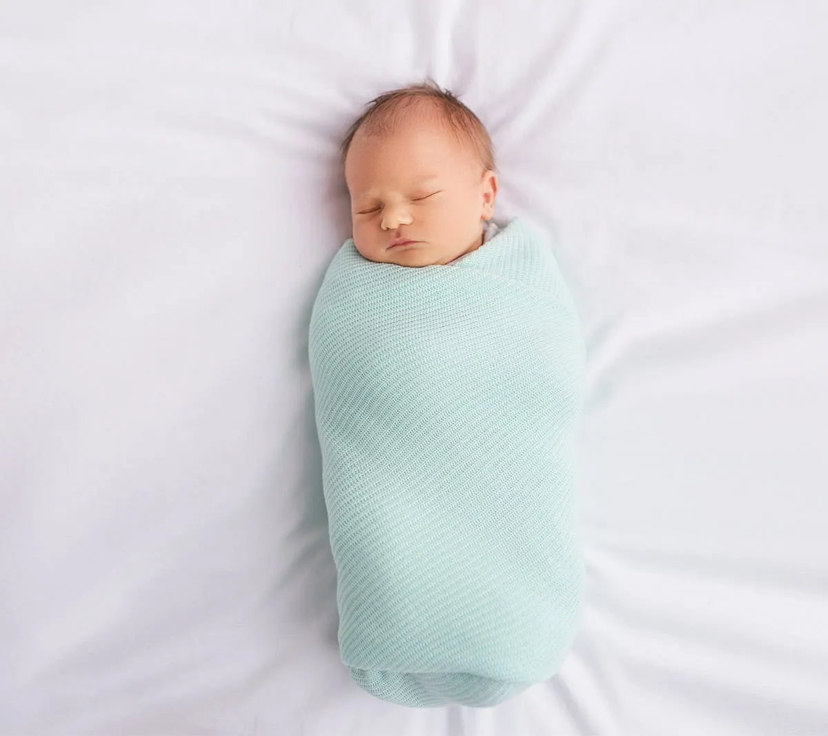 Lullalove Light Knitted Bamboo Swaddle Blanket