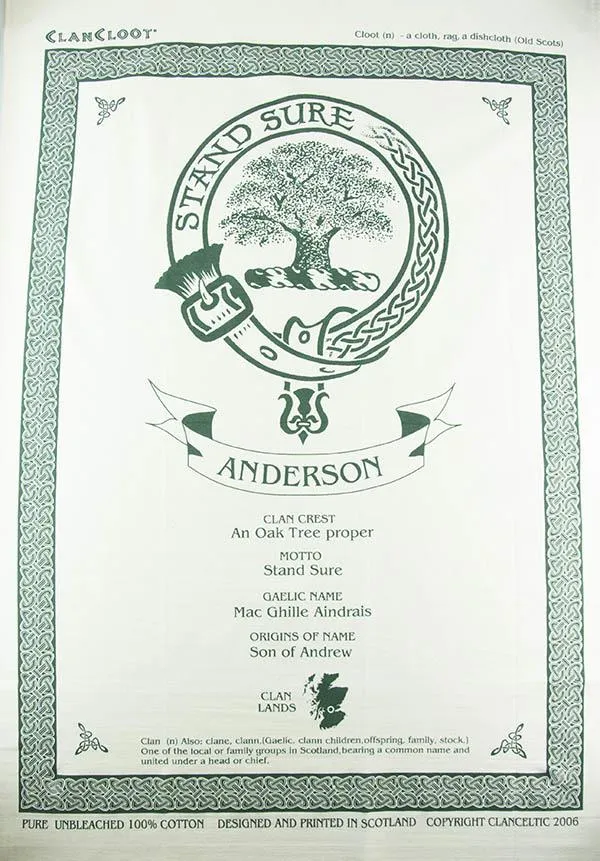 MacLaren Clan Tea Towel