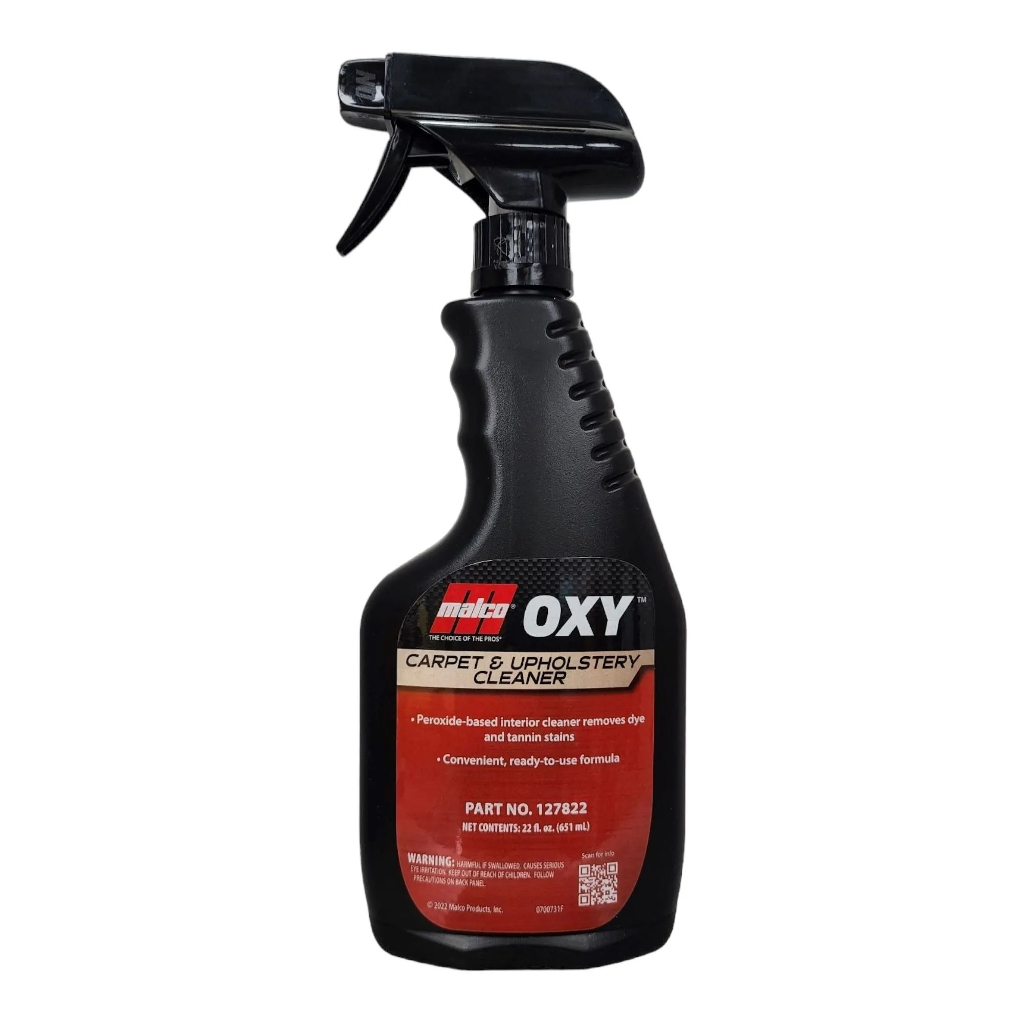 MALCO OXY CARPET AND UPHOLSTERY CLEANER