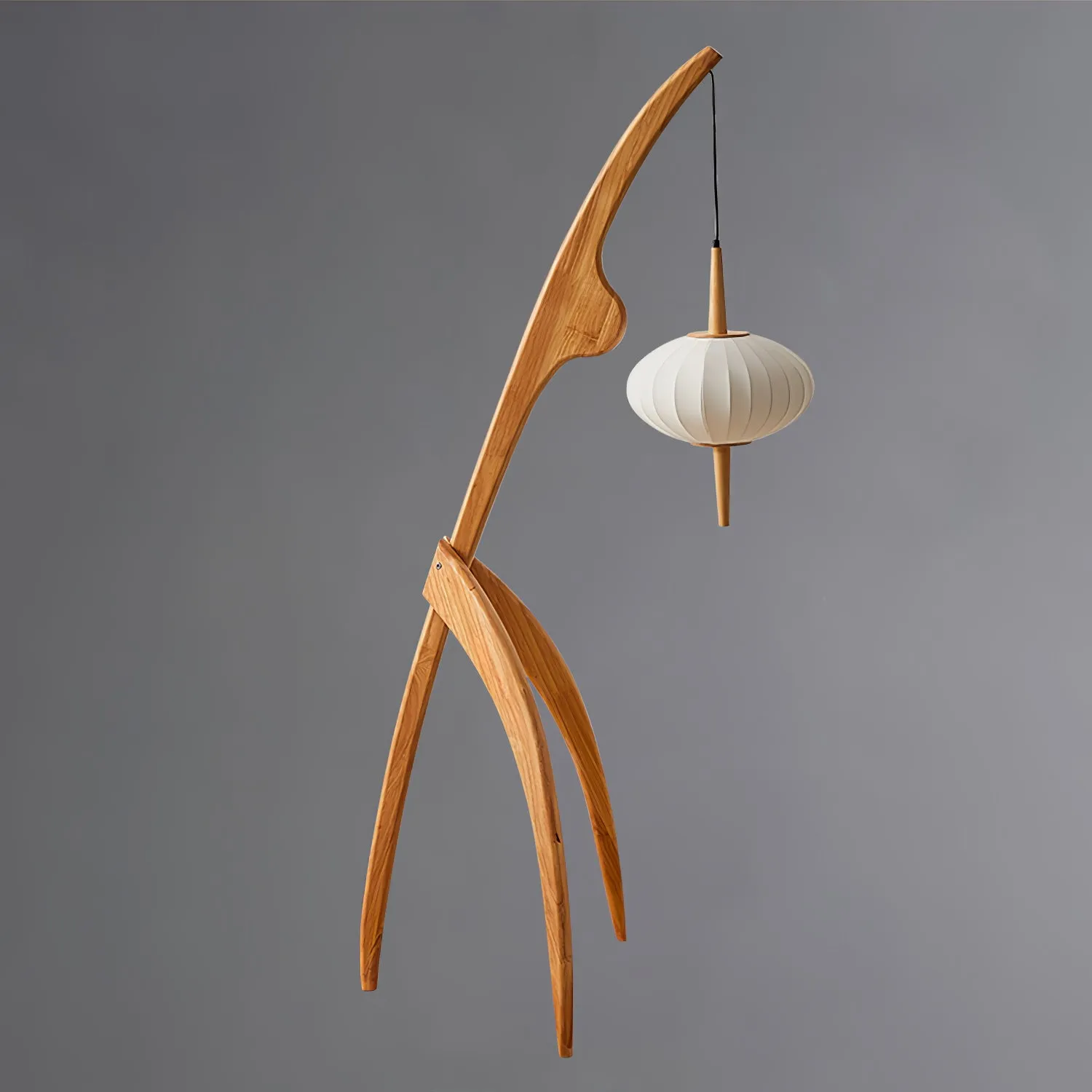 Mantis Wood Floor Lamp