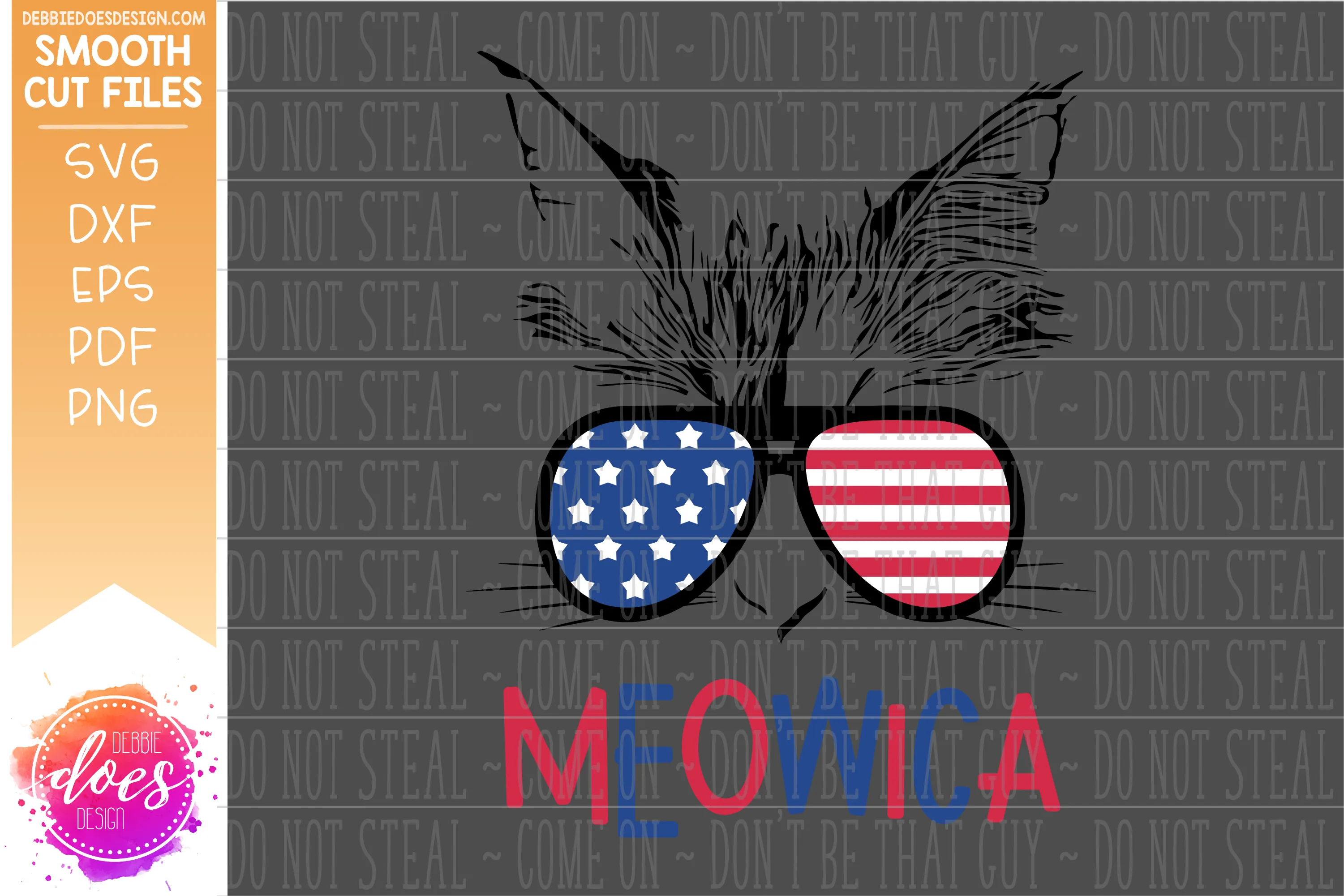 Meowica Cat - SVG File