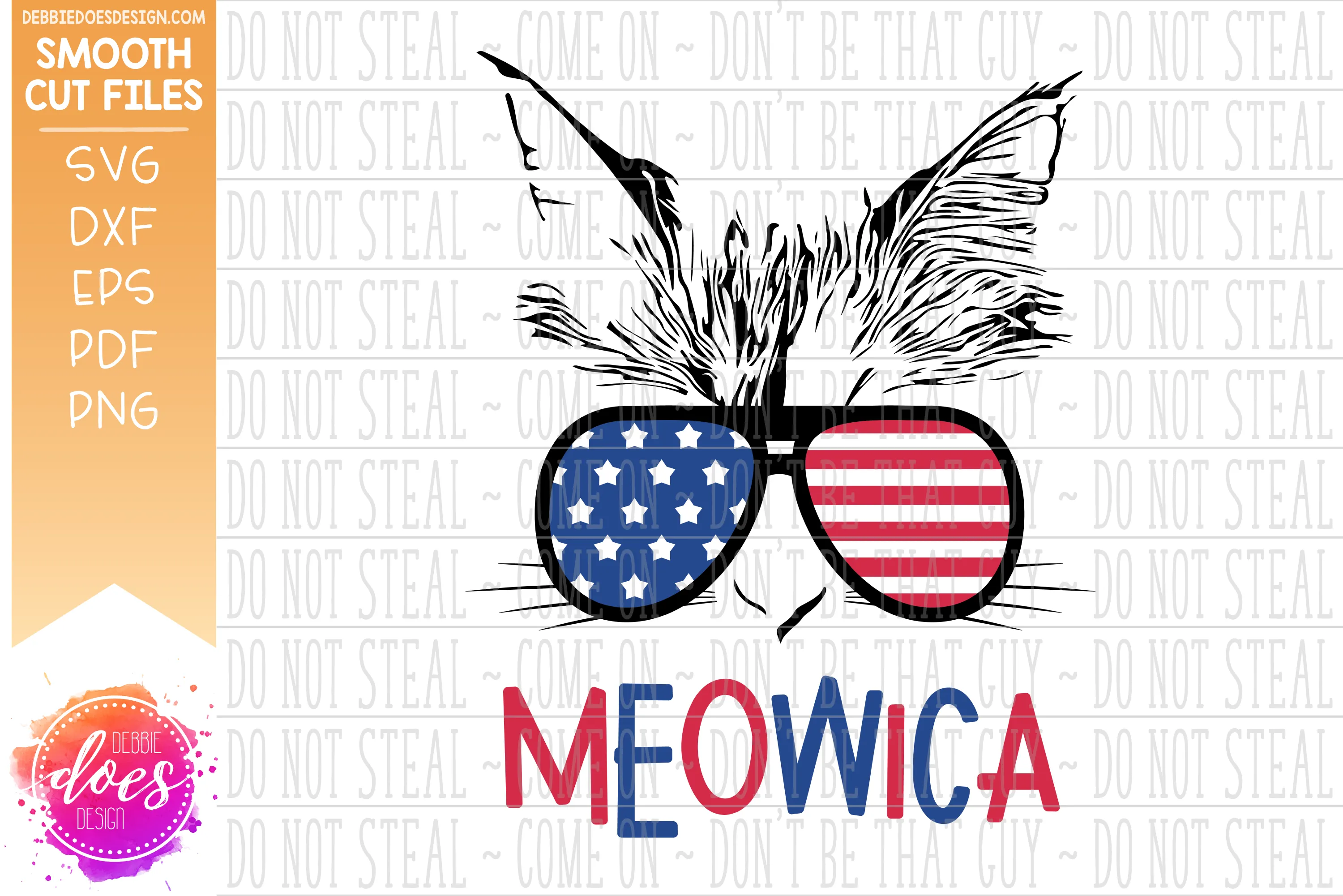 Meowica Cat - SVG File