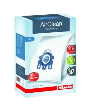 Miele AirClean 3D Efficiency Dustbags Type GN - 2 Pack