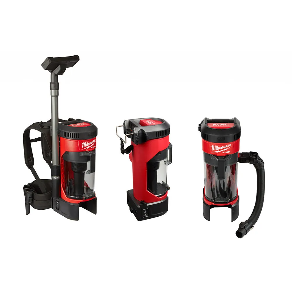 Milwaukee 0885-20 M18 3-in-1 Backpack Vacuum