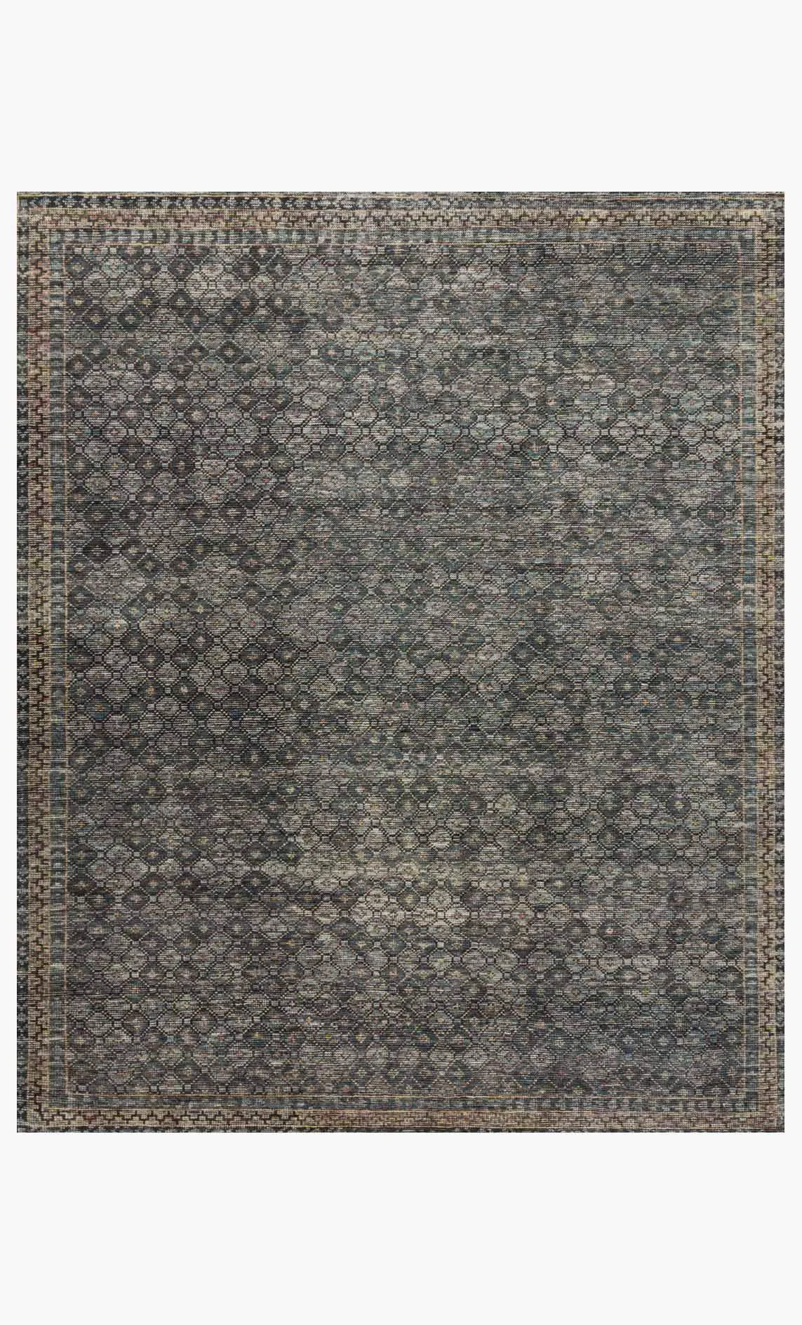 Minka Turquoise / Ink Rug