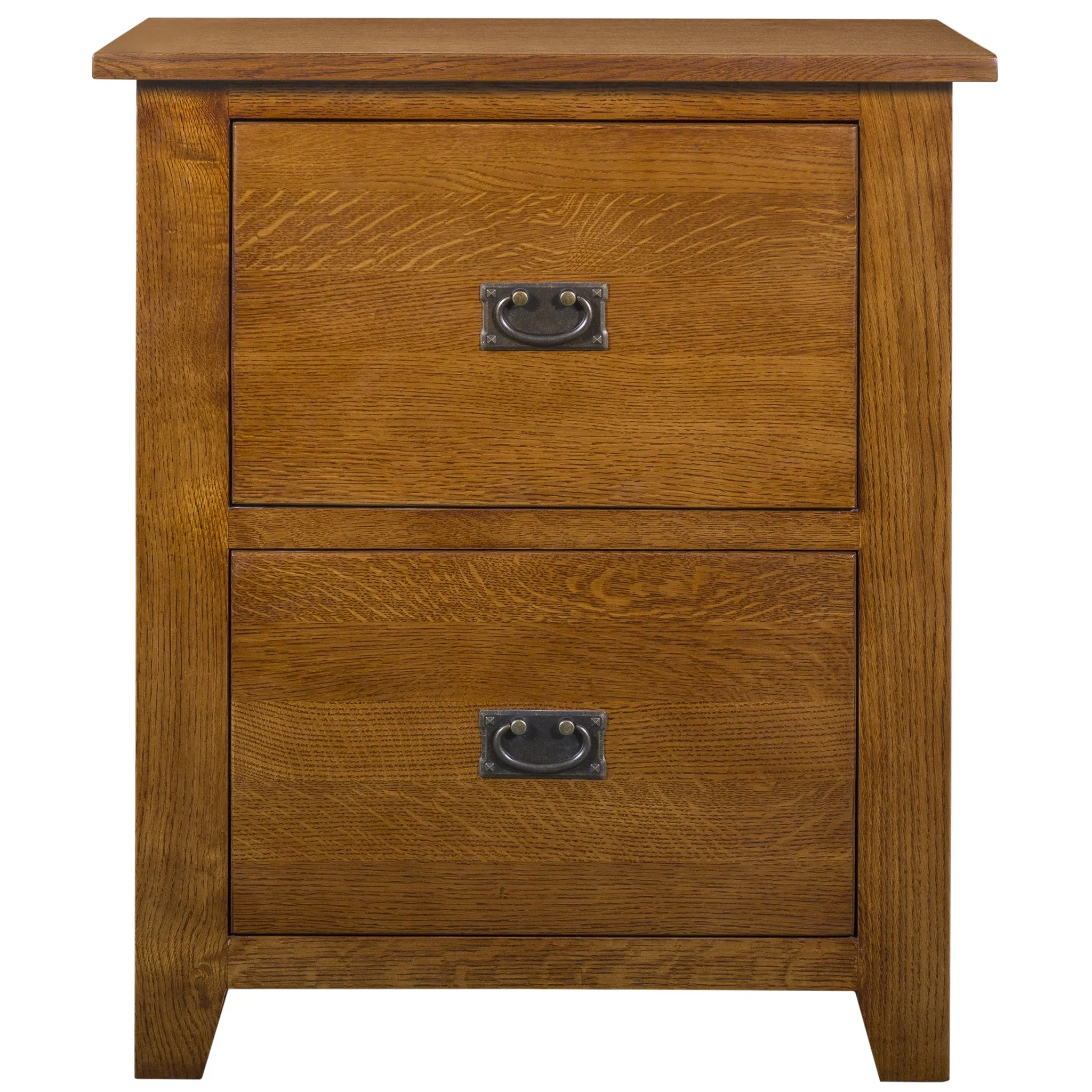 Mission 2 Drawer File Cabinet - Michael's Cherry (MC-A)