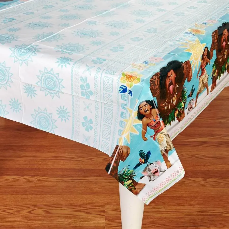 Moana Plastic Tablecover 54"x96" | 1 ct