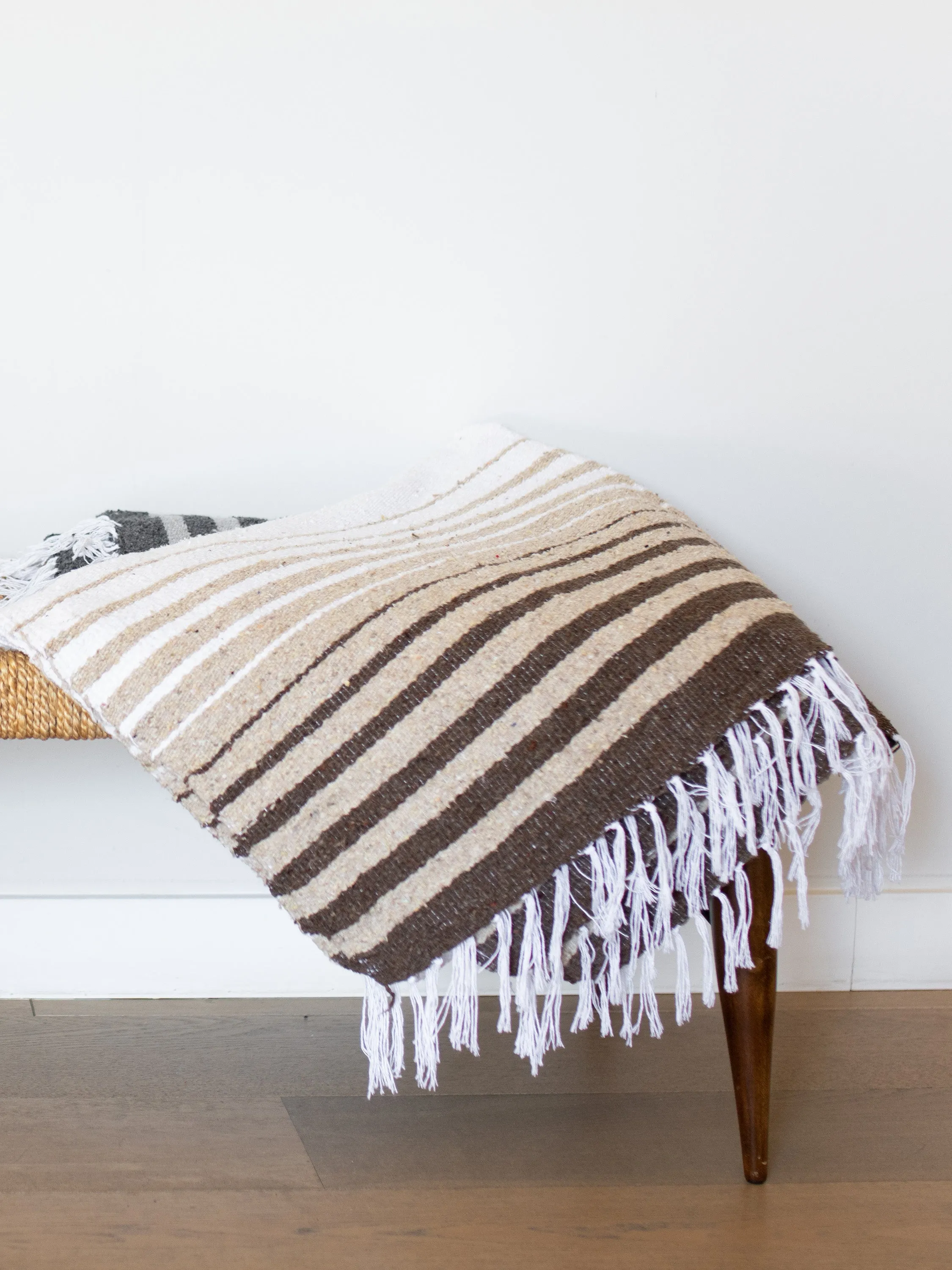 Mocha Tulum Mexican Blanket