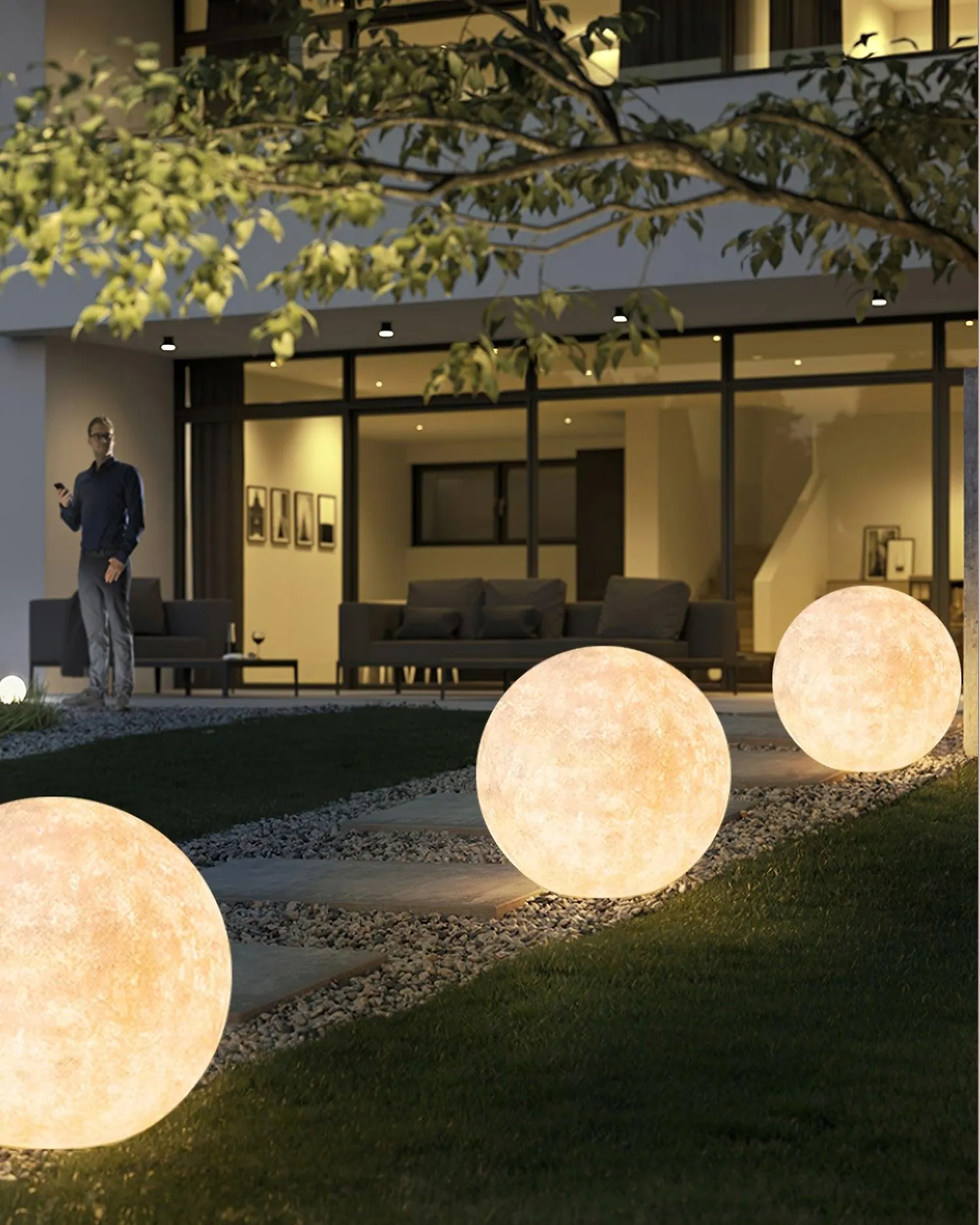 Moon Floor Lamp