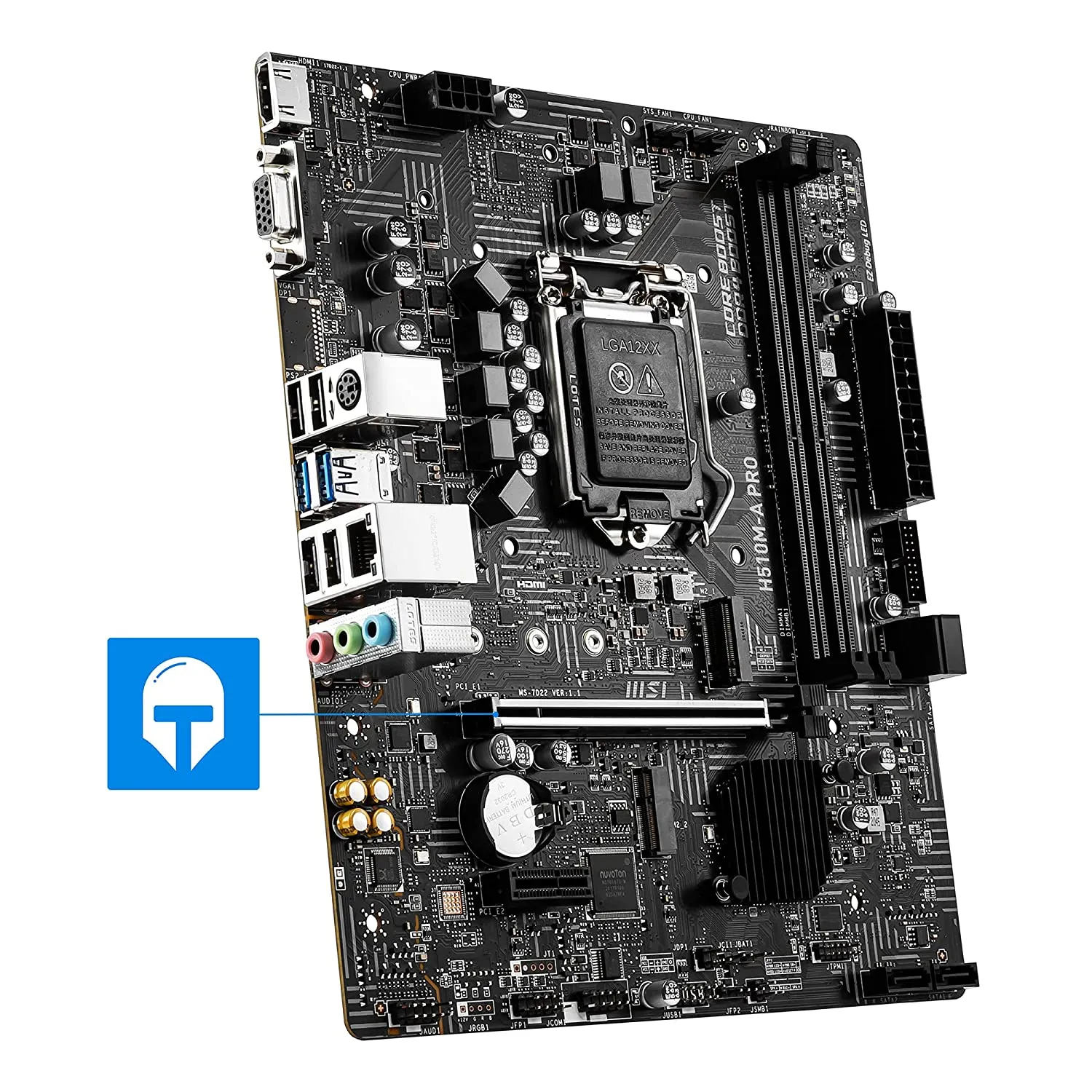 MSI Motherboard 510 H510M A PRO   H510M-A PRO