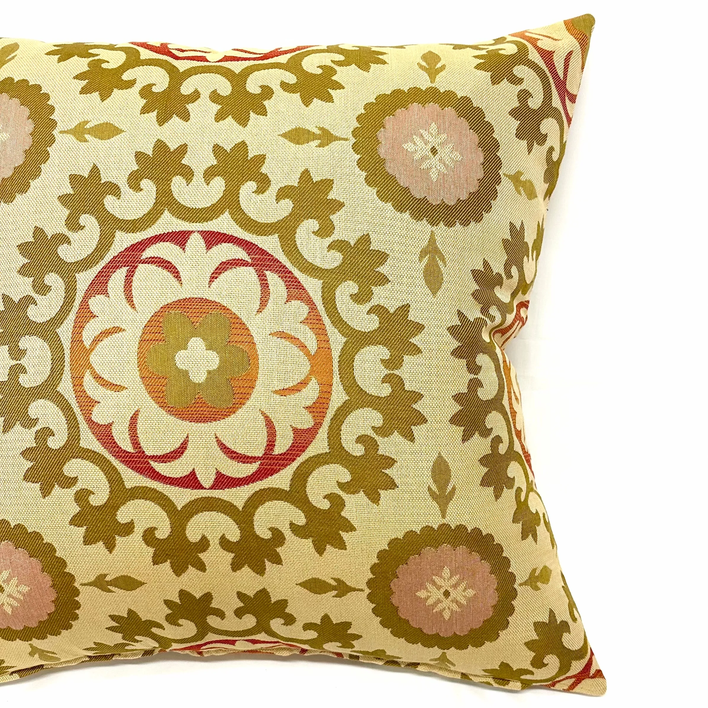 Multicolor Mid Century Moroccan Euro Sham 26x26