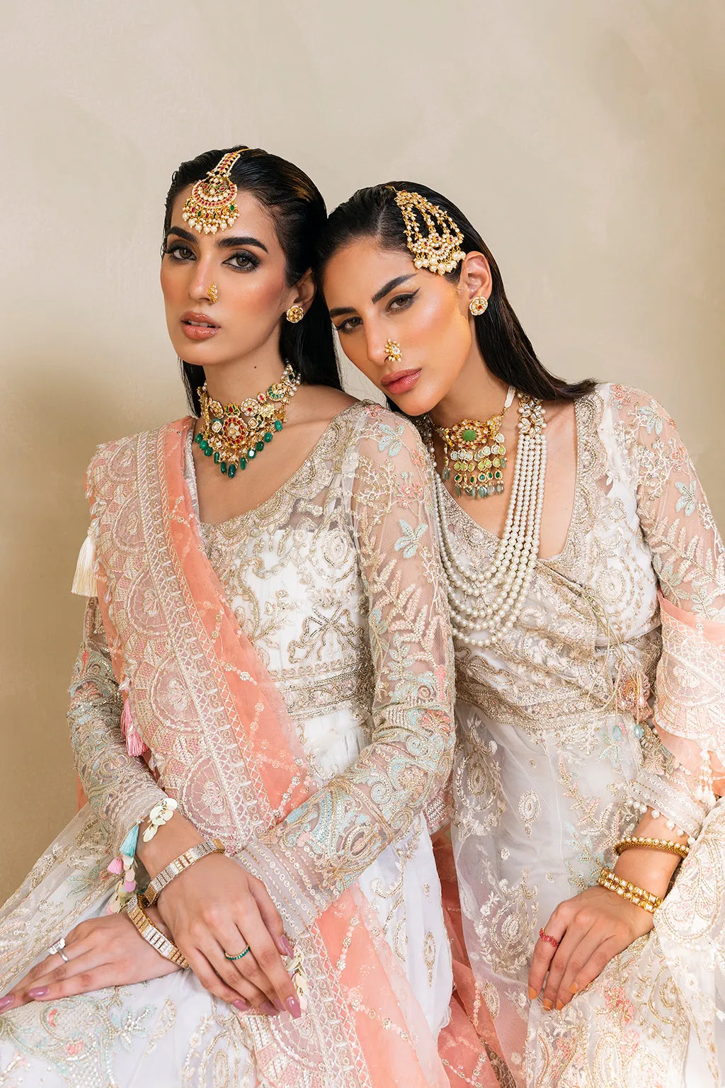 Muneefanaz Raha Luxury Formal Collection 2023 – Ivory