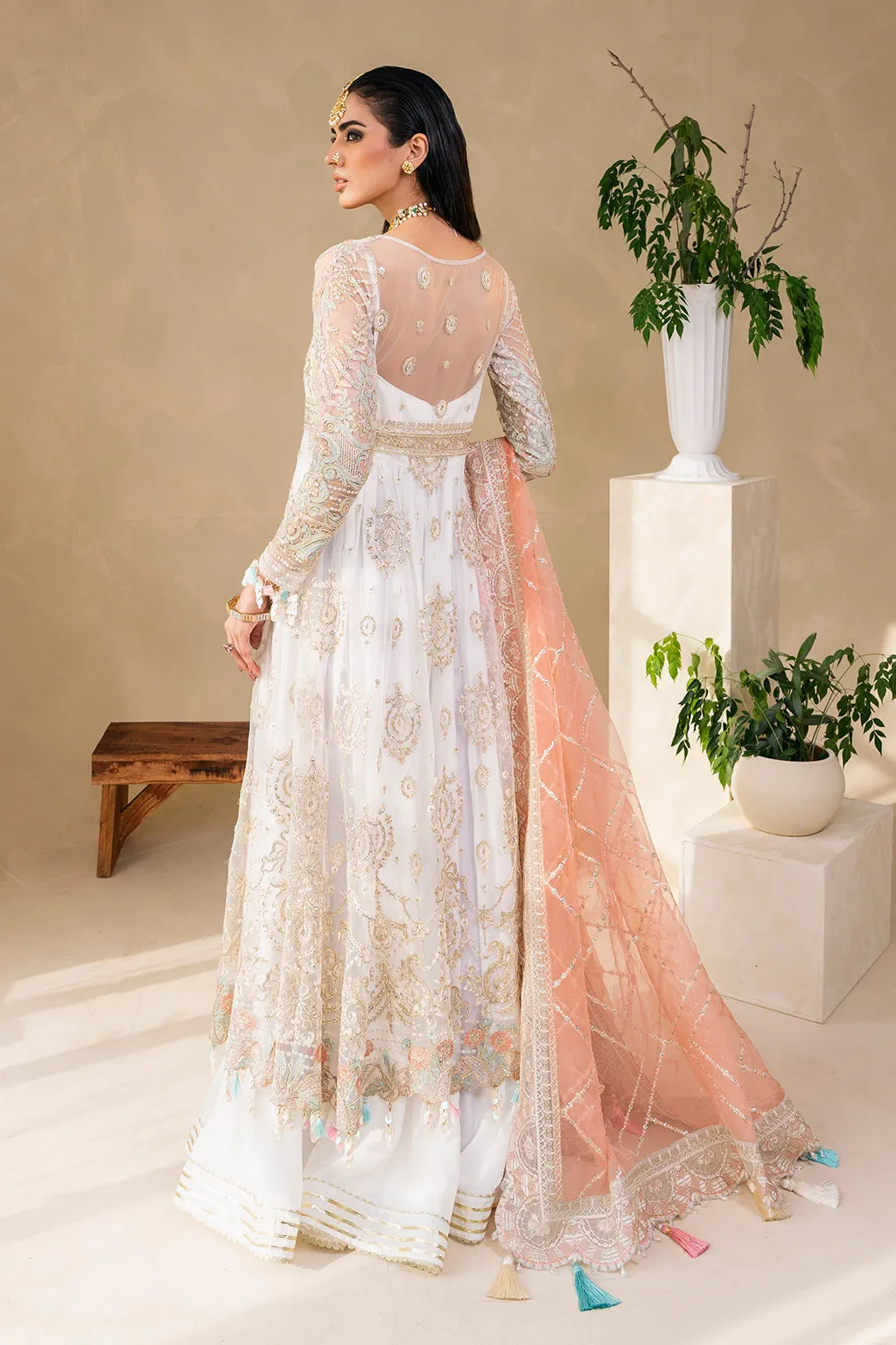 Muneefanaz Raha Luxury Formal Collection 2023 – Ivory