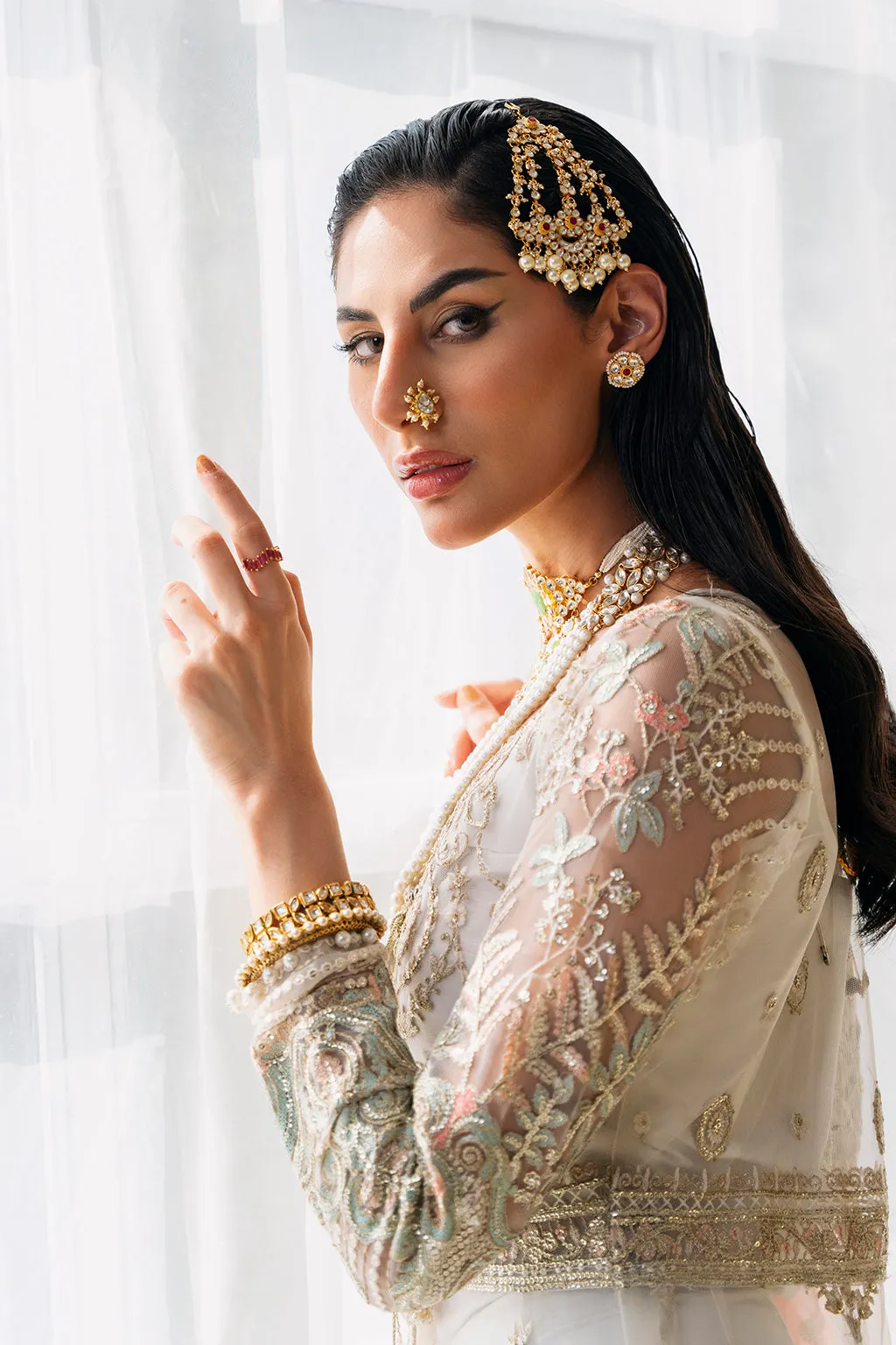 Muneefanaz Raha Luxury Formal Collection 2023 – Ivory