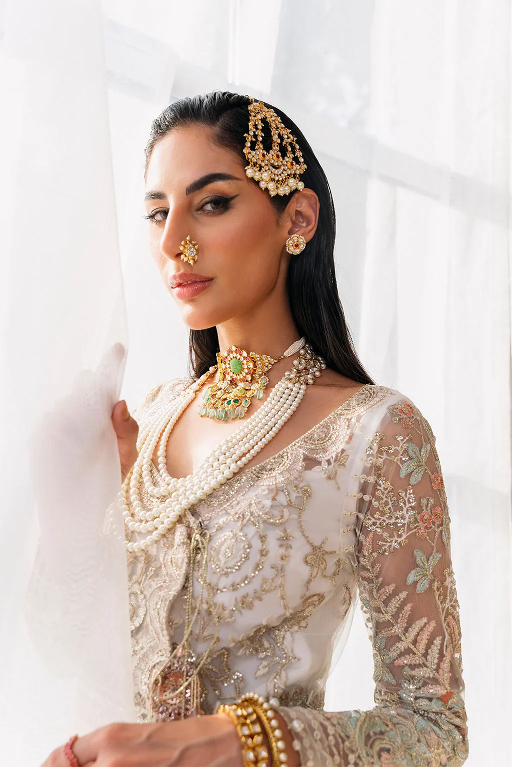 Muneefanaz Raha Luxury Formal Collection 2023 – Ivory