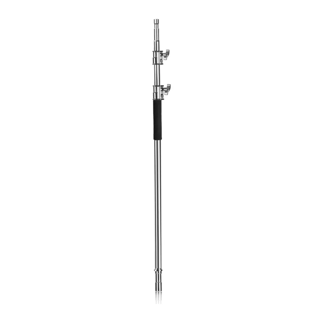 Neewer 20kg Load Silver C-Stand with Boom Arm