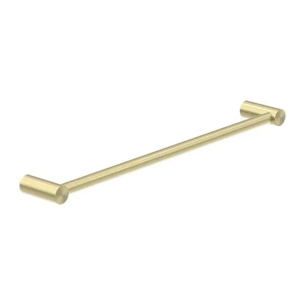 Nero MECCA Single Towel Rail 600MM Brushed Gold 2324-BG