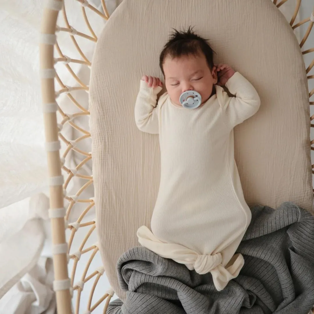 Organic Cotton Knit Blanket