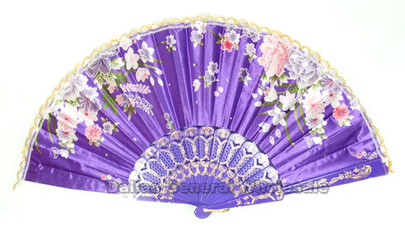 Oriental Hand Held Folding Fans Wholesale