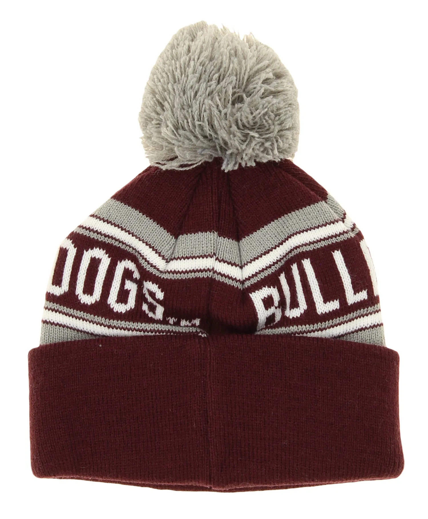 OuterStuff NCAA Toddlers Mississippi State Bulldogs Jacquard Cuffed Knit Pom Hat