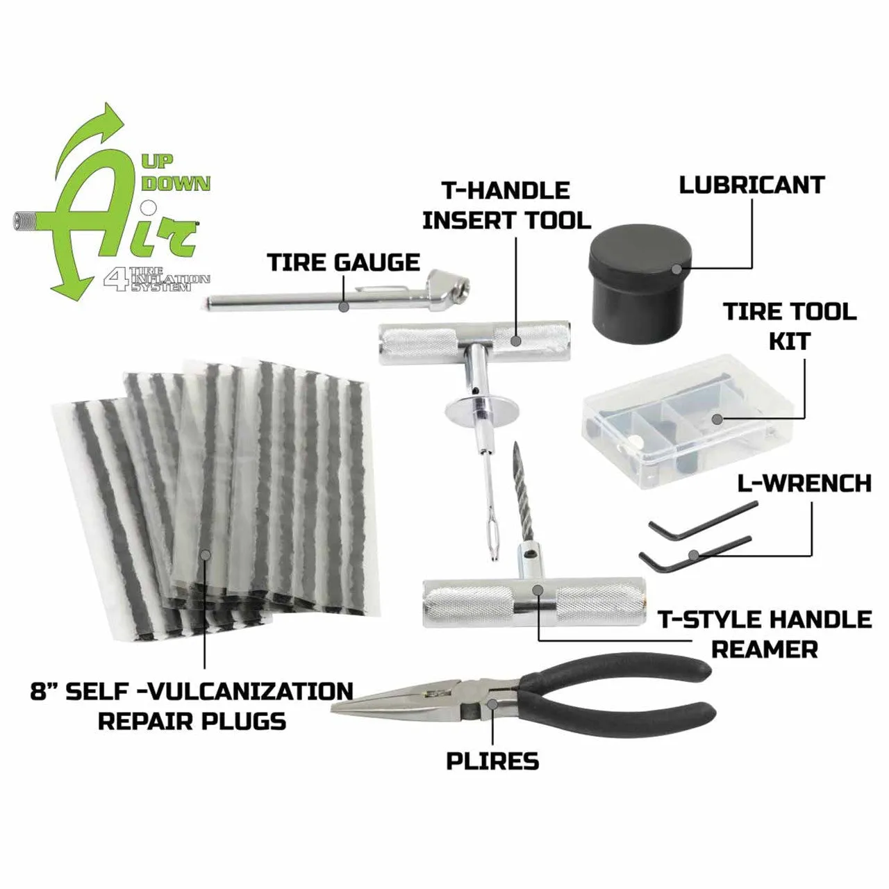 Overland Vehicle Systems 53 Piece Tire Plug Repair Kit