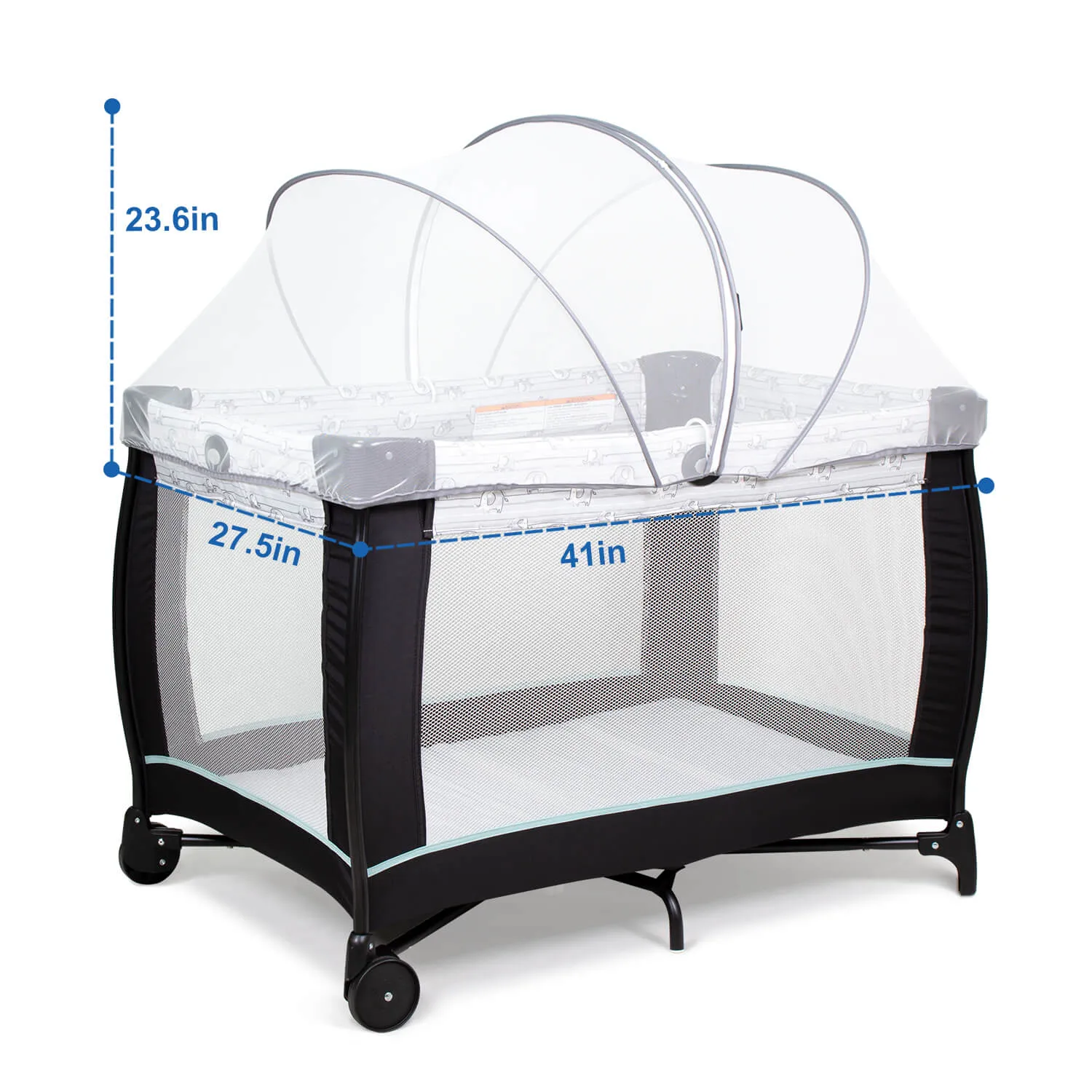 Pack and Play Playard Mosquito Net