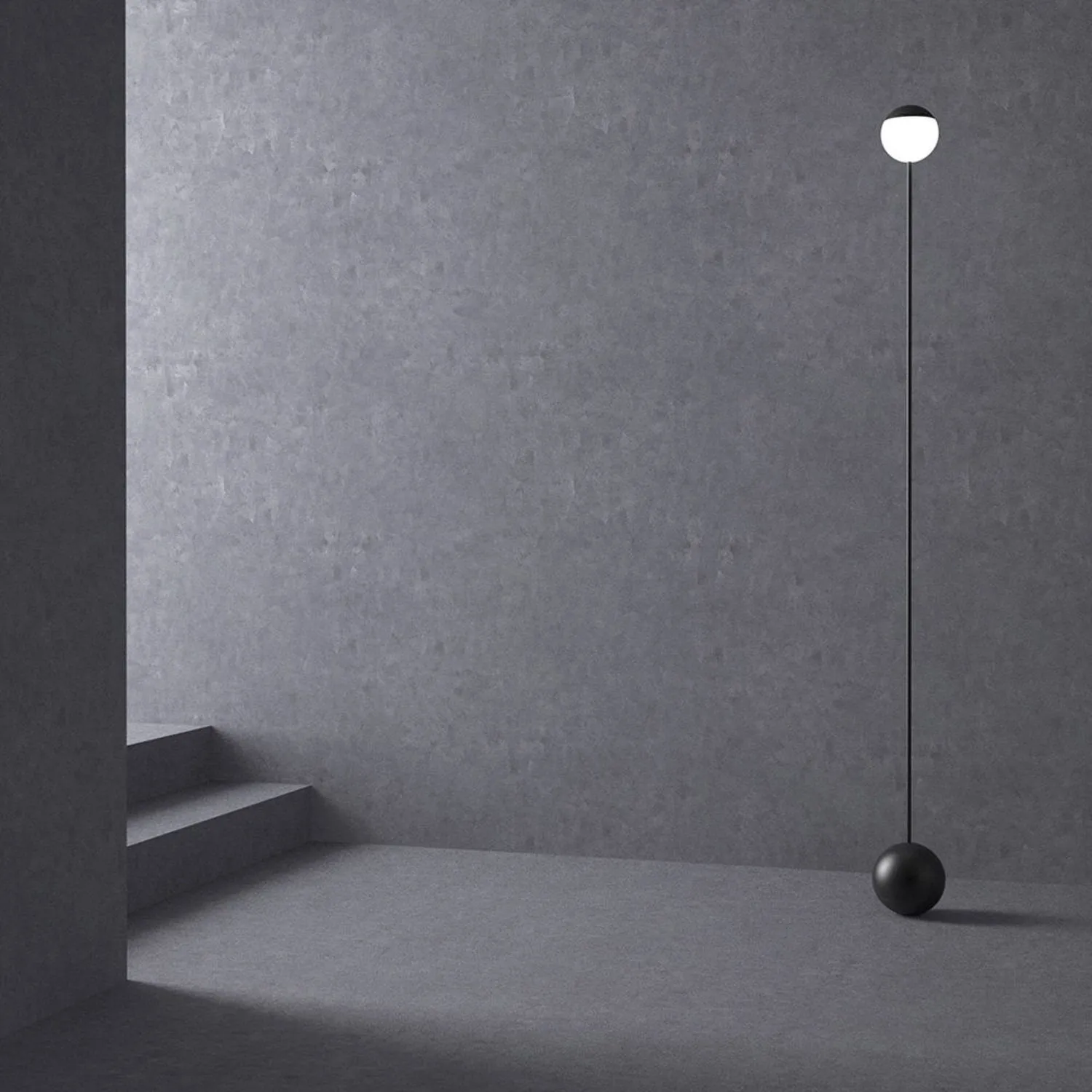 pen | sway floor lamp | black