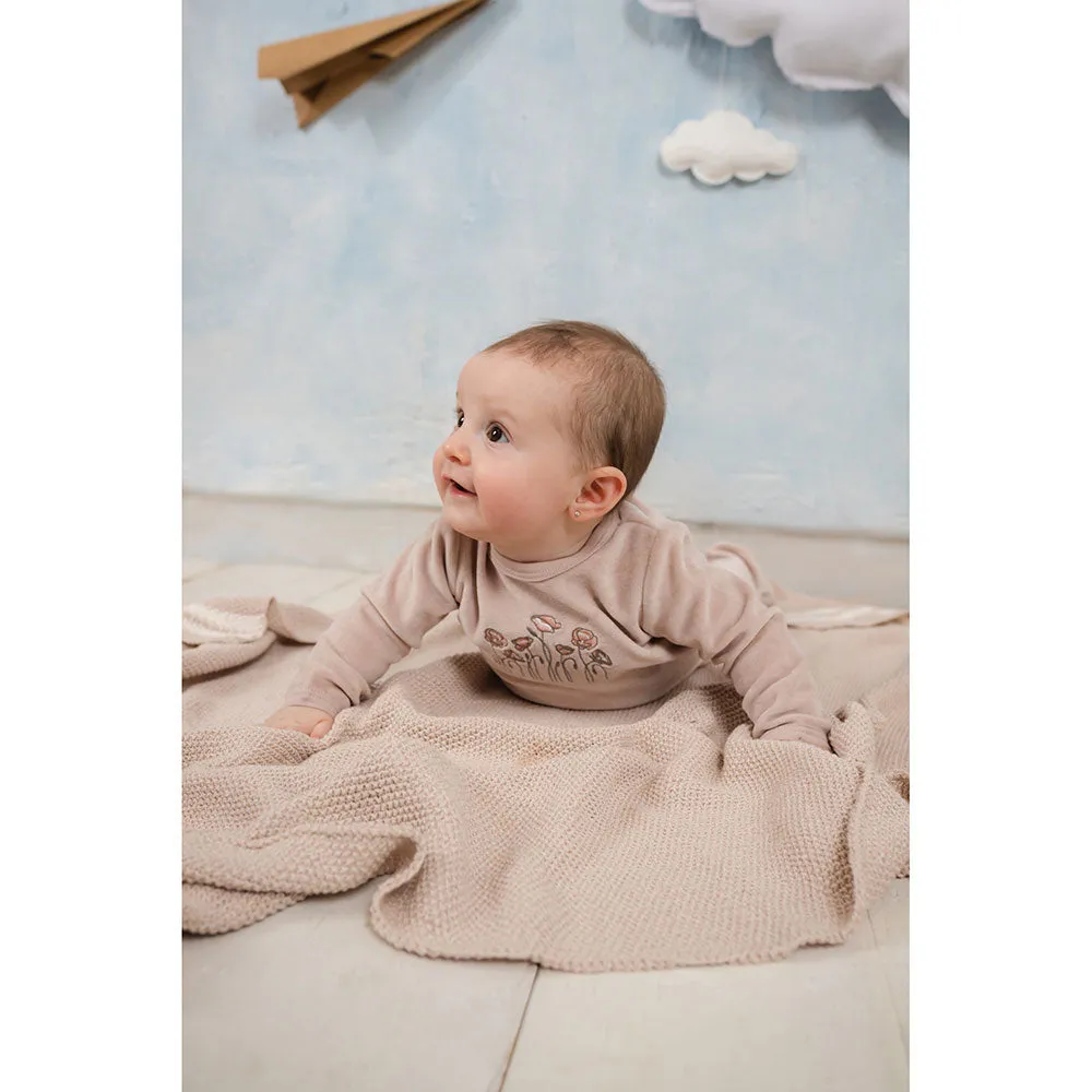 Pink Peonies Layette Set