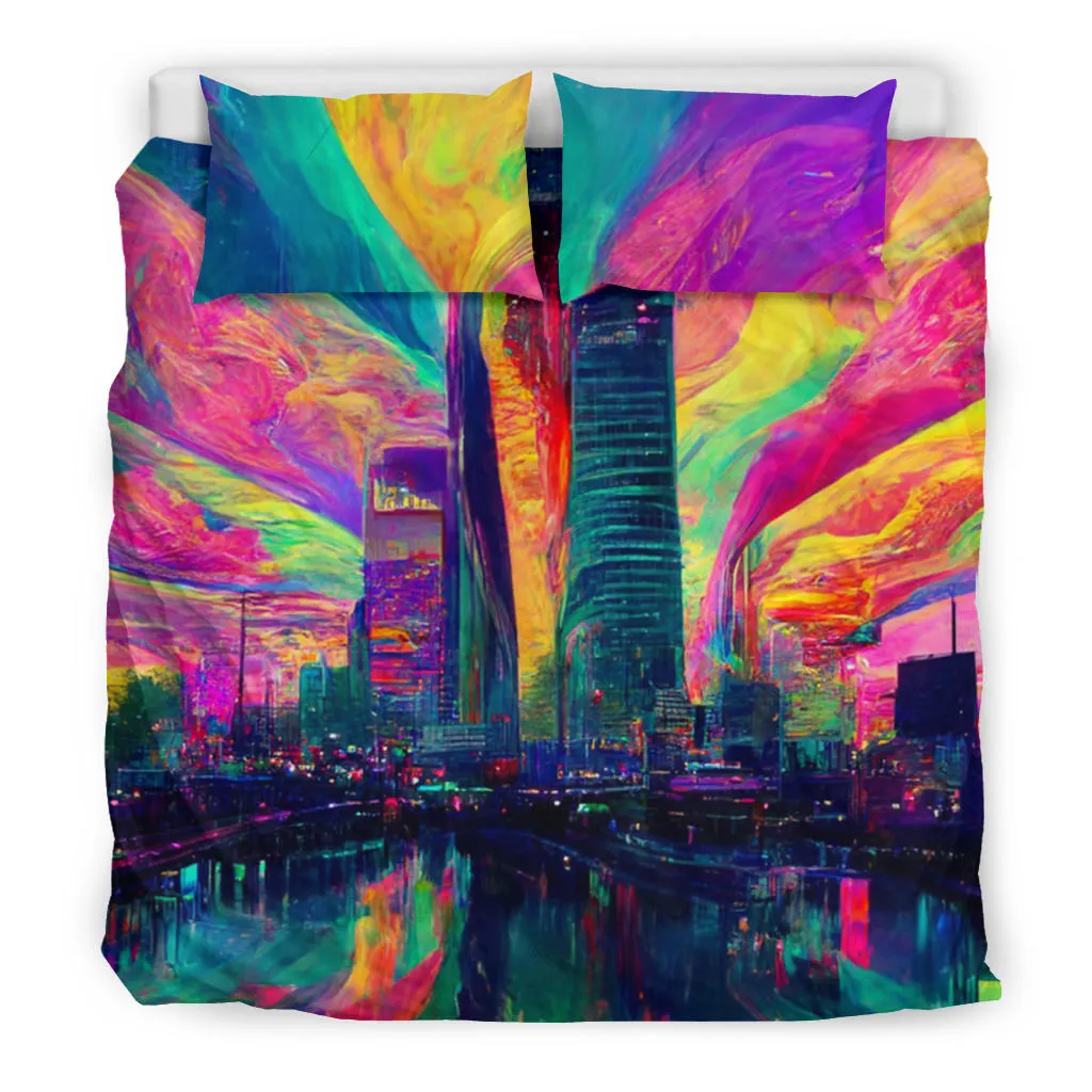 Psy City Bedding City | Acidmath Guy