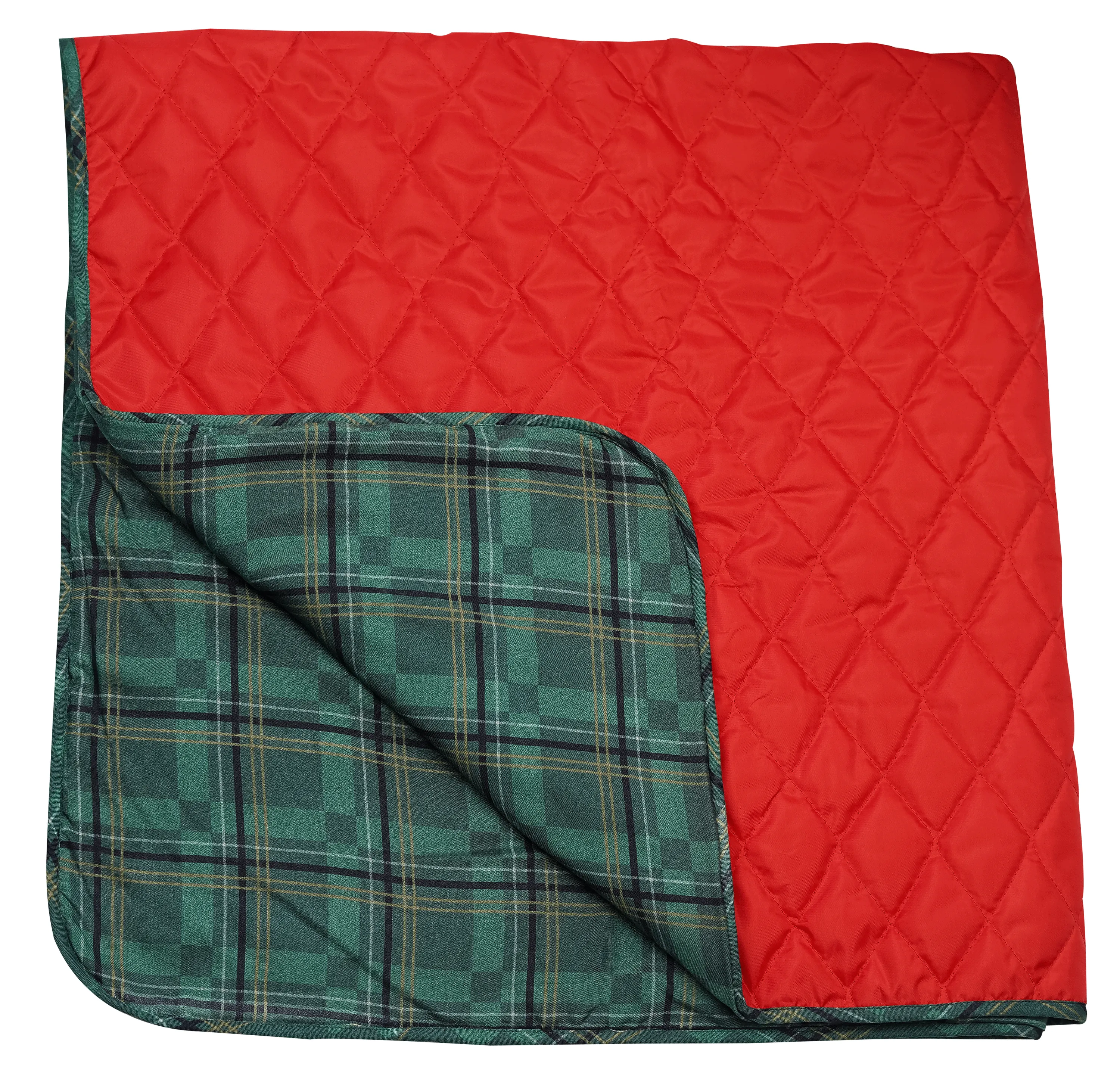 Quilted Red Blanket for Cats and Dogs