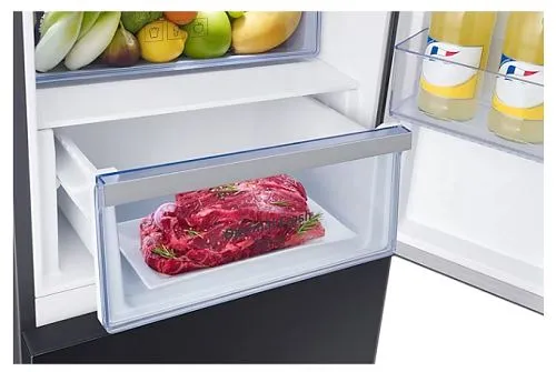 Samsung RB30N4050B1/SS 290L Bottom Mount Freezer Refrigerator, 2 Ticks