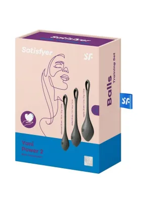 Satisfyer Yoni Power 2 Silicone Weighted Ben Wa Balls