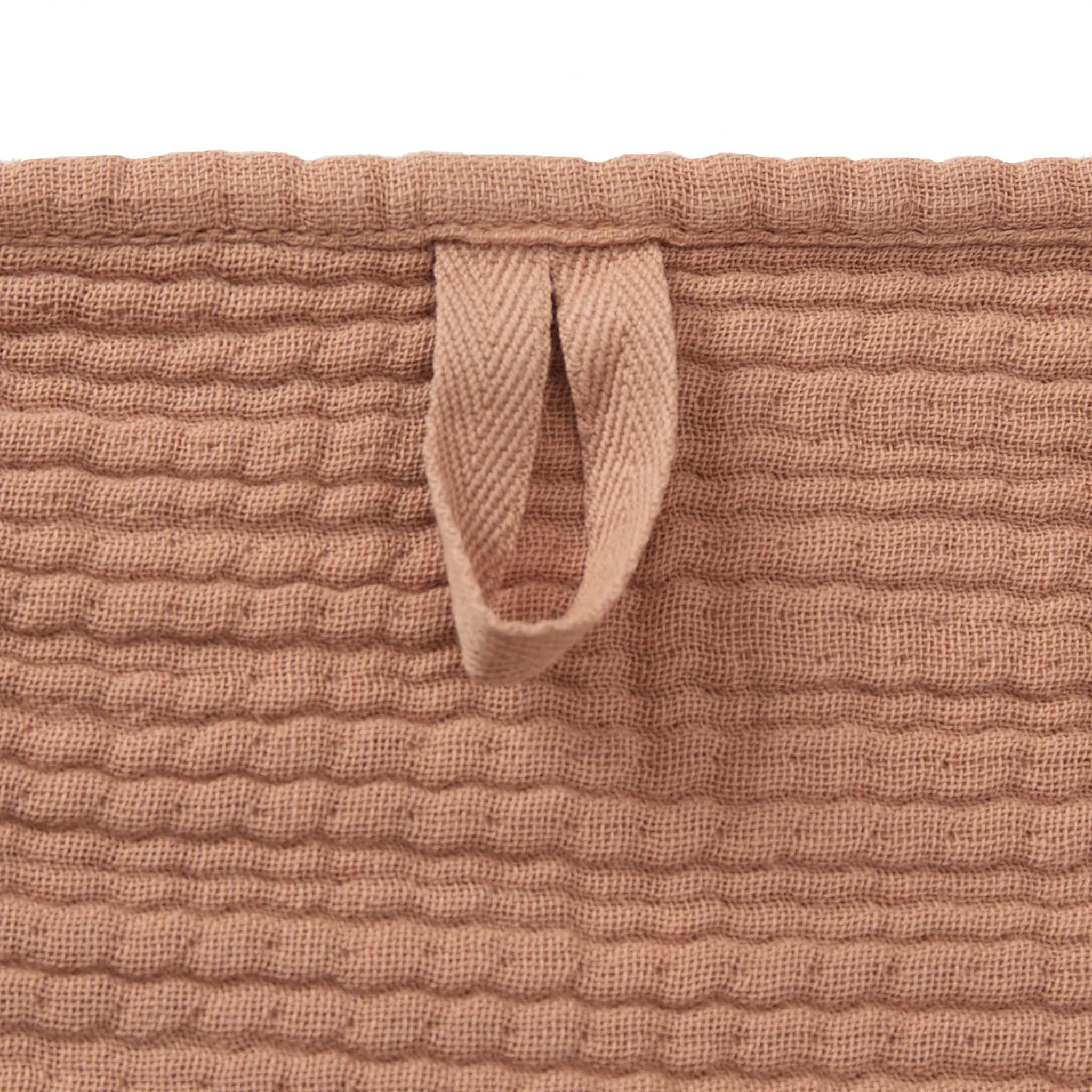 Seia Cotton Towel [Pale terracotta]