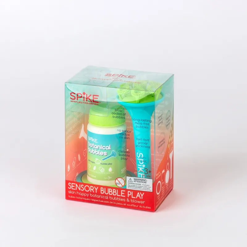 Sensory Botanical Bubbles & Blower Set