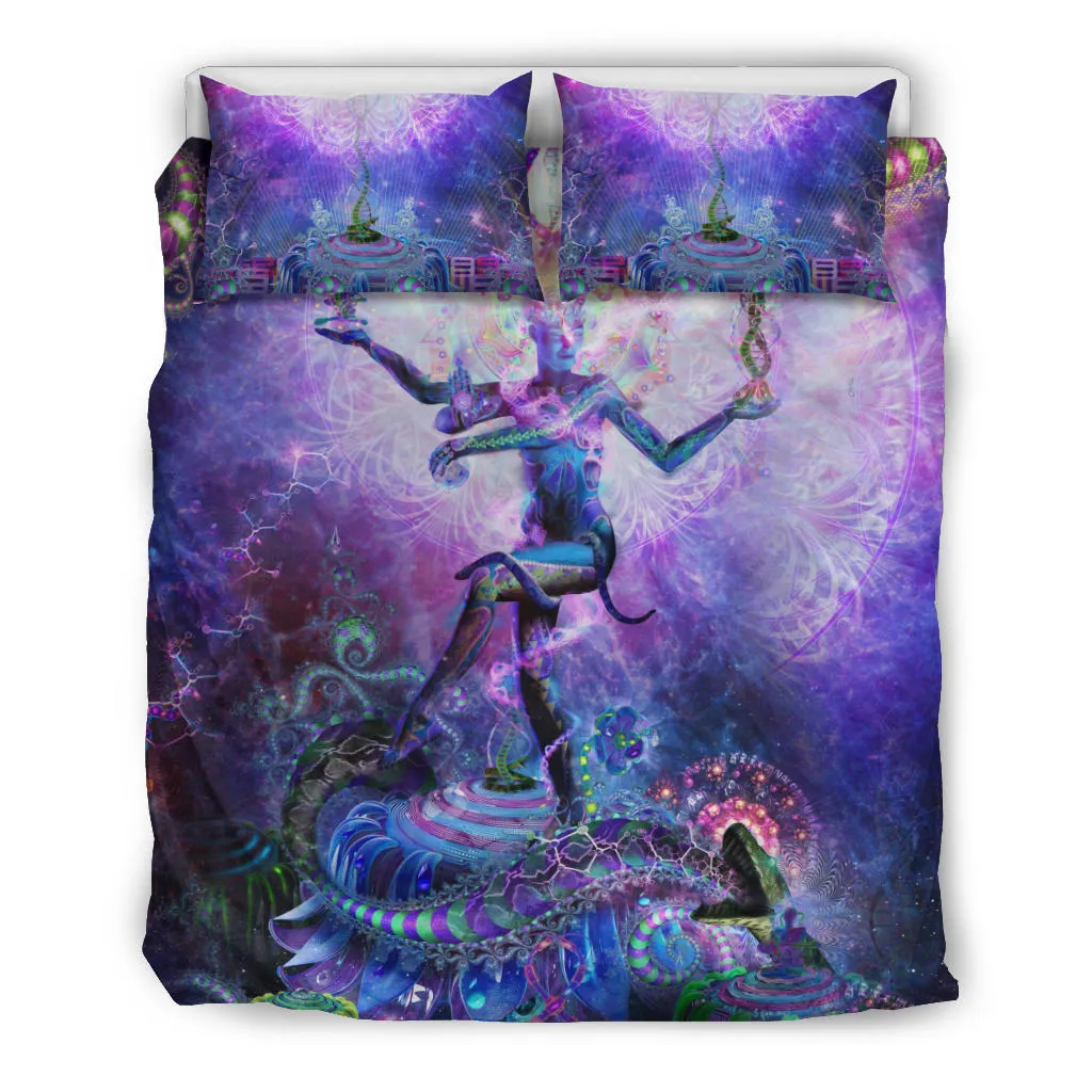 Serpentine Apotheosis (Dancing Shiva) | Bedding Set  | Hakan Hisim