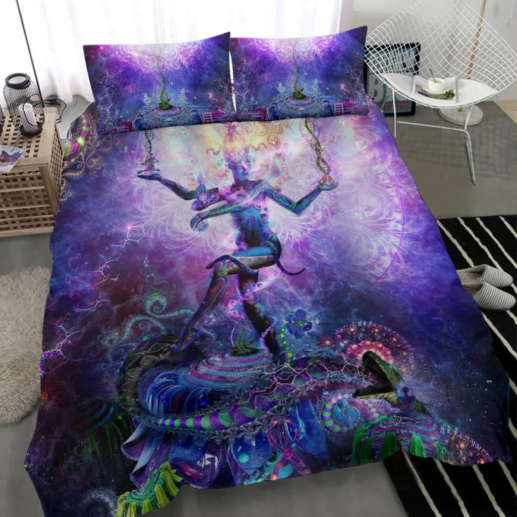 Serpentine Apotheosis (Dancing Shiva) | Bedding Set  | Hakan Hisim