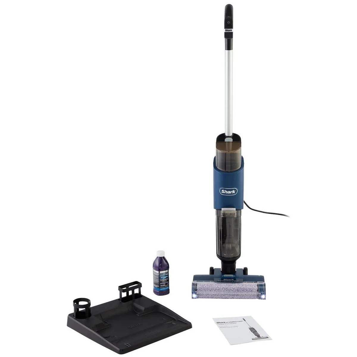 Shark WD110UK HydroVac Wet & Dry Hard Floor Vacuum Cleaner - Navy Blue