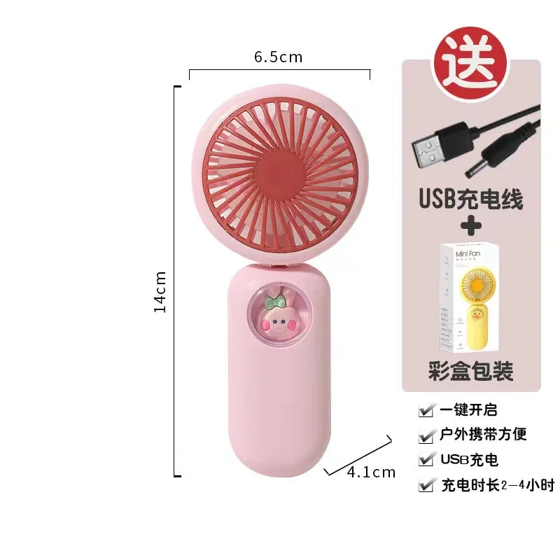 Simple Design Lovely Small USB Charger Fan