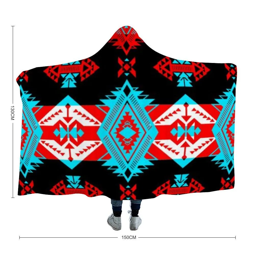 Sovereign Nation Trade Blanket Hooded Blanket