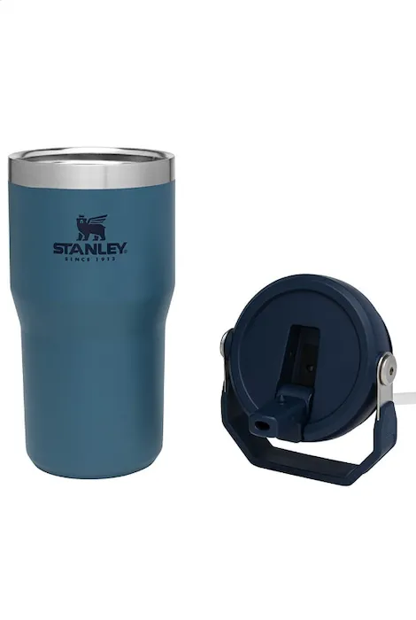 STANLEY THE ICE FLOW 20OZ  FLIP STRAW TUMBLER LAGOON